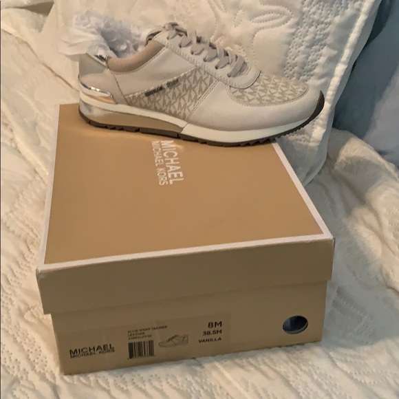 michael kors sneakers allie wrap trainer